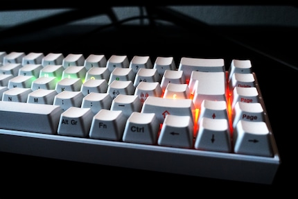 La Deltaco Gaming WK95 non dispone di tasti funzione né di tastierino numerico.
