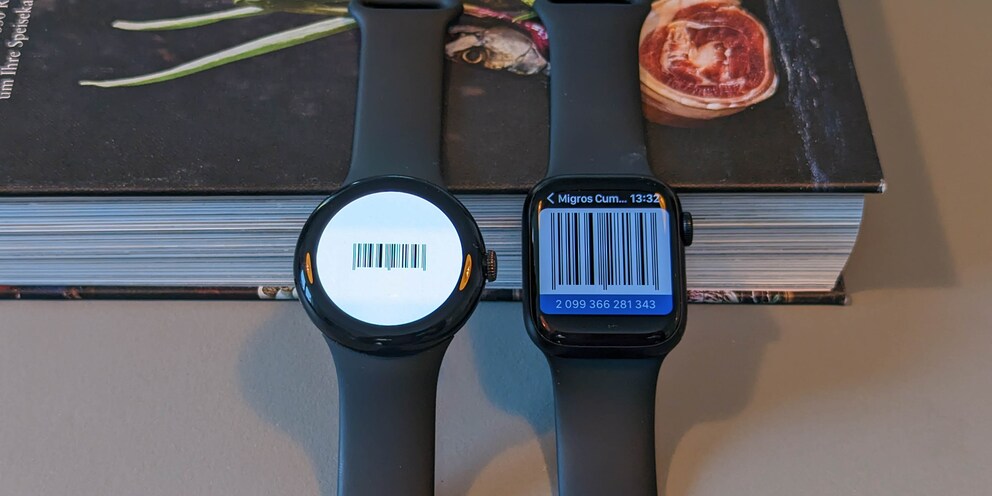 Die Stocard-App bietet zwar auf beiden Uhren den gleichen Funktionsumfang, aber die Umsetzung ist bei der Apple Watch besser.