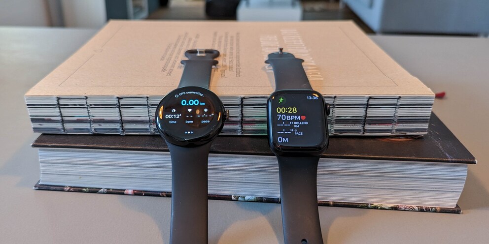 Welchen Puls die Apple Watch hier misst, ist mir ein Rätsel.