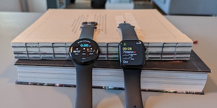 Quale frequenza cardiaca abbia misurato l'Apple Watch in questa fotografia resta un mistero.