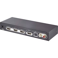 SpeaKa Professional Switch HDMI Ultra HD a 3 porte con estrattore audio