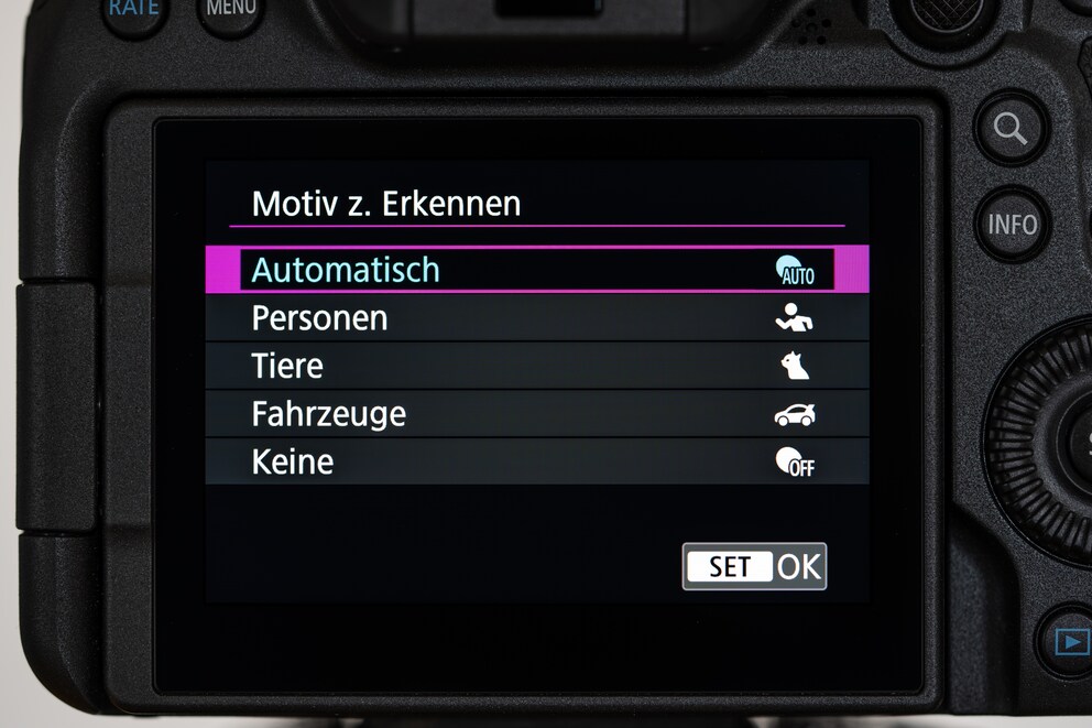Die neue automatische Objekt-Auswahl ist praktisch, wenn du nicht manuell wechseln willst.