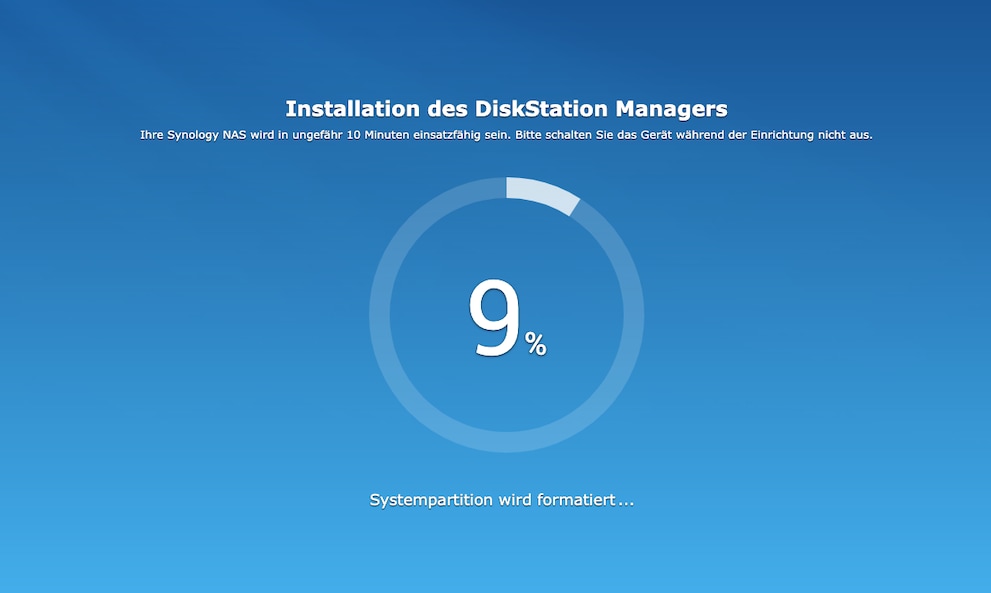 Geduld ist gefragt, bis sich der Kreis schliesst.