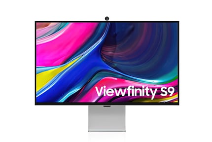 Une ressemblance frappante avec le design du Studio Display d’Apple : le ViewFinity S9 de Samsung.