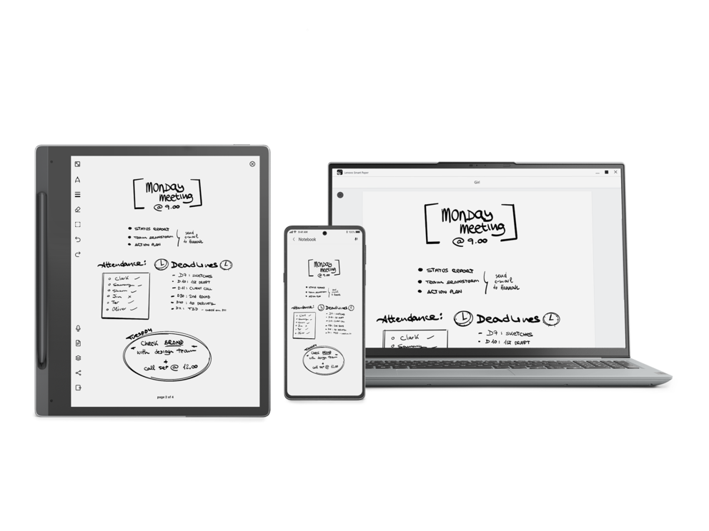 Mit dem Tablet lässt sich weit mehr als nur schreiben.