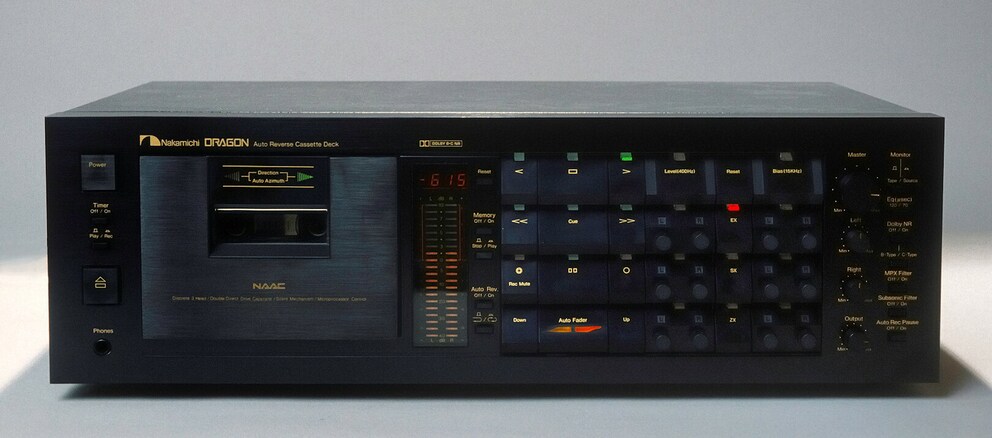 Nakamichi Dragon, eines der besten Kassettendecks aller Zeiten.