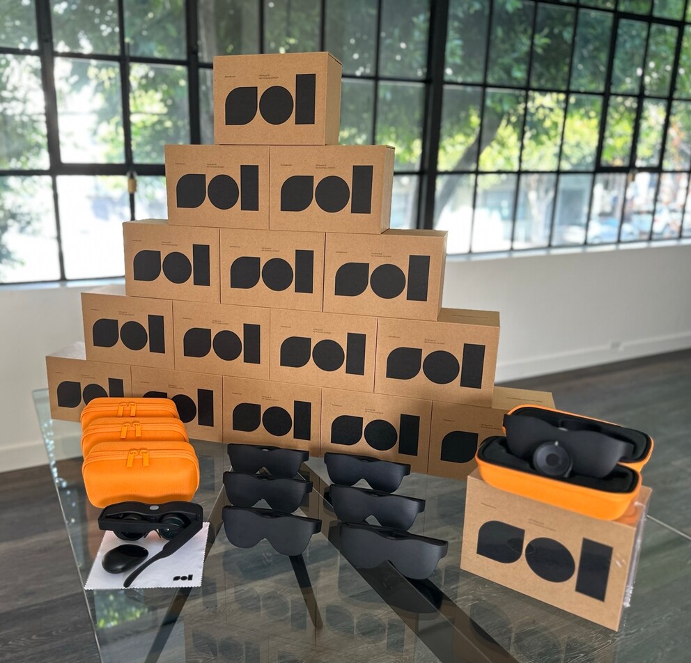Schaulustige konnten den Sol Reader vergangenes Wochenende an der Consumer Electronics Show ausprobieren.