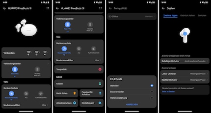 Alcune impressioni sull'app AI Life di Huawei collegata ai Freebuds 5i.