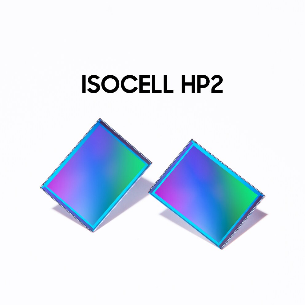 In echt ist der Isocell HP2 kleiner als auf diesem Bild.