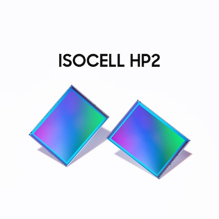 En vrai, l'Isocell HP2 est plus petit que sur cette photo.