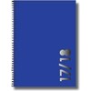 Simplex Agenda Teacher blau A5 (A5, Hardcover, German, French, English, Spanish)