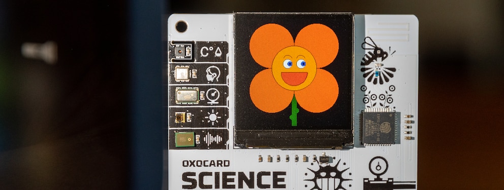 Lichtsensor mit LED beleuchtet – die Pflanze ist happy.