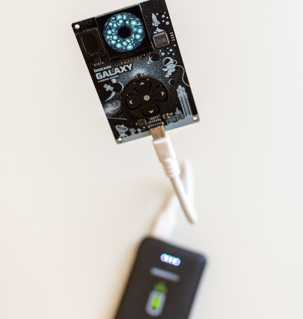 Oxocard, Gooseneck-Kabel, Charger.