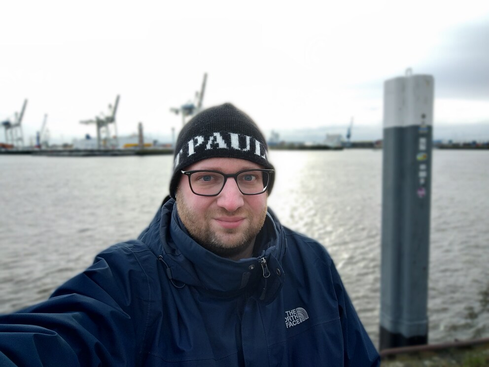 Selfie im Porträtmodus.
