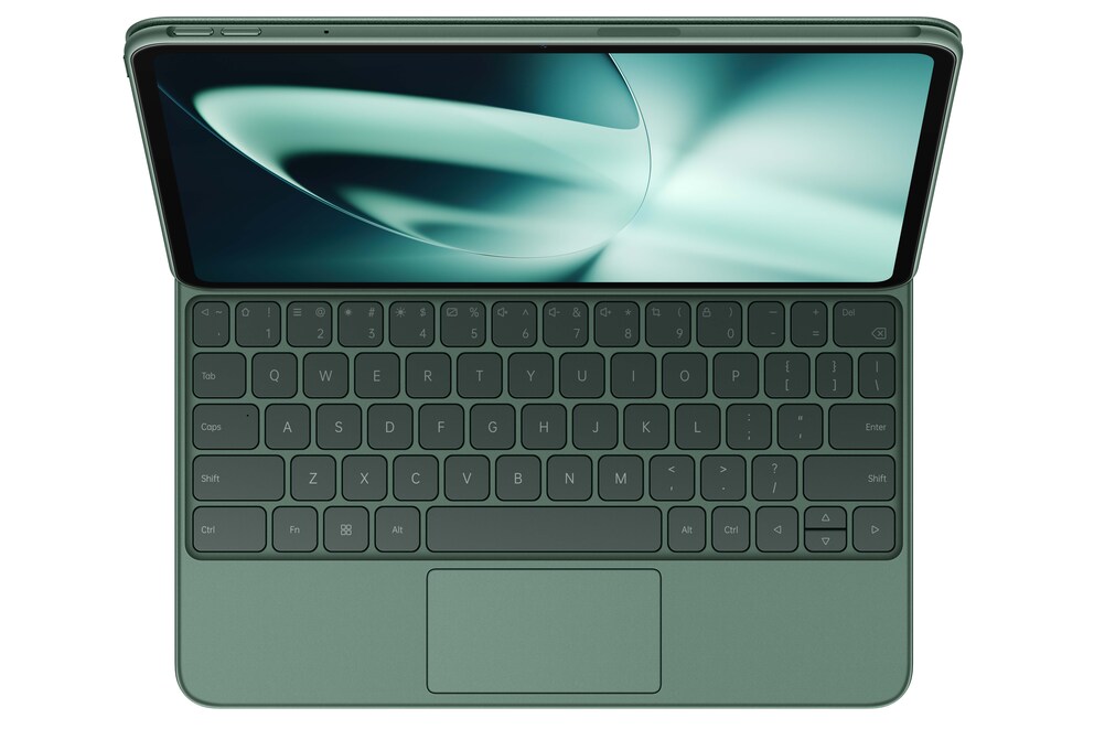 Das Magnetic Keyboard am OnePlus Pad.