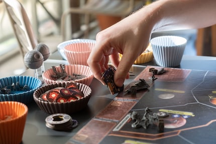 Das Spielmaterial will gut sortiert sein