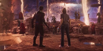 Ich bin hin- und hergerissen: Das Quantum Realm sieht fantastisch aus, gleichzeitig wirkt es aber unheimlich künstlich.