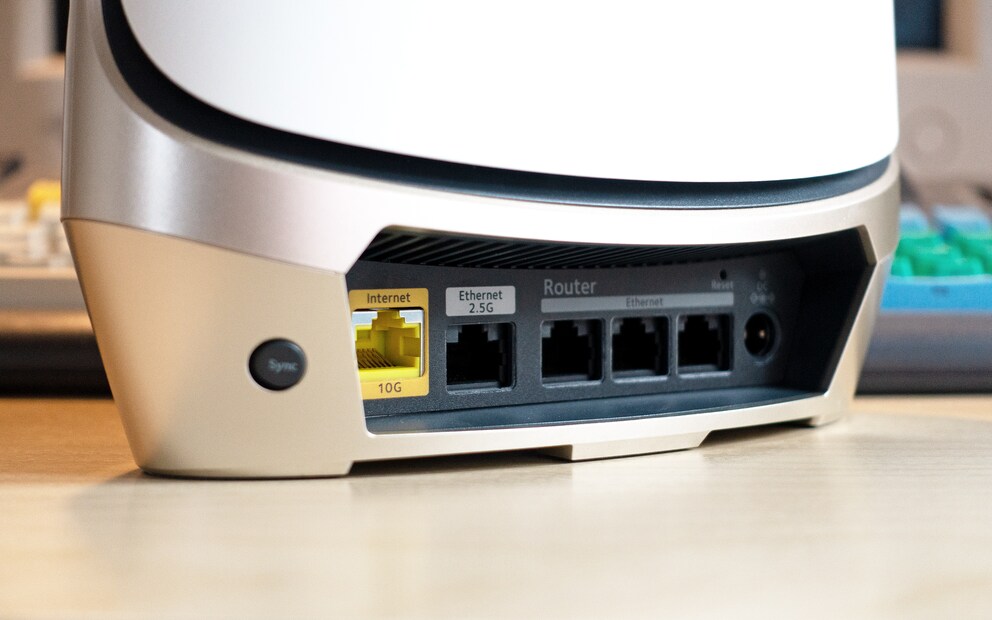 10 Gigabit WAN, 2,5 Gigabit LAN und dreimal Gigabit LAN