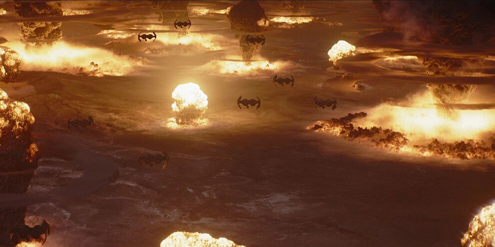 L’histoire raconte que la planète Mandalore a été complètement détruite et empoisonnée par l’Empire lors de la Nuit des mille larmes de sang. 