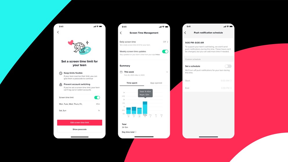 Mehr Informationen zur Nutzungszeit und mehr Möglichkeiten, diese einzustellen – das verspricht TikTok für die nächsten Wochen.