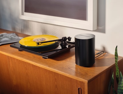 Der Line-In-Eingang ermöglicht den Anschluss klassischer Hifi-Komponenten.