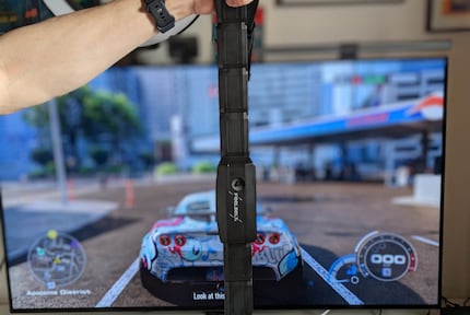 Je n’ai pas vraiment apprécié la ceinture Feelbelt.