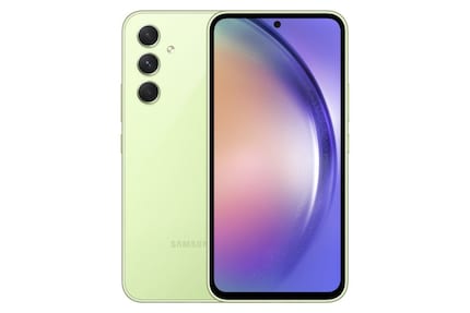 Le Galaxy A54 en «Awesome Lime».