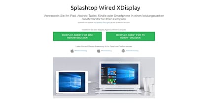 Anche Splashtop Wired XDisplay è gratuito.