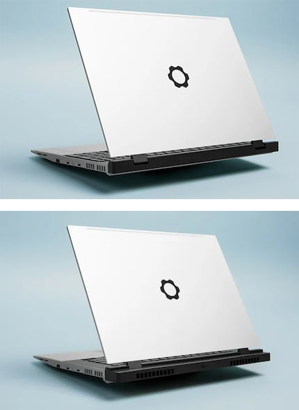 The Framework Laptop 16 has an interchangeable rear panel.