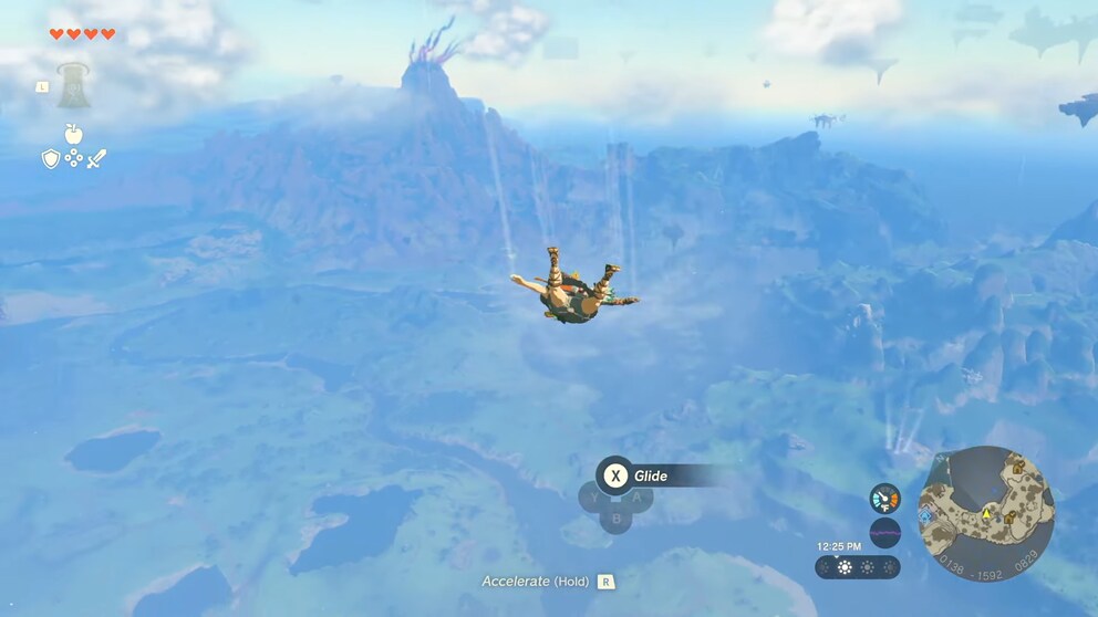 «Breath of the Wild» war schon riesig. Mit den schwebenden Inseln und potenziell neuen Gebieten auf dem Boden ist «Tears of the Kingdom» noch grösser.