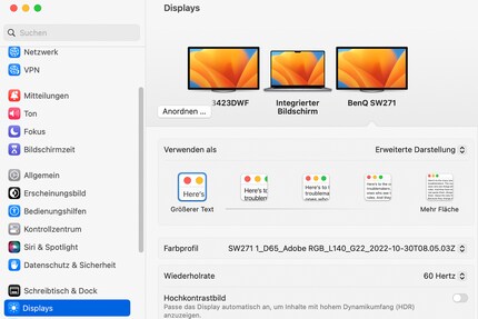 With my 4K monitor, I can scale content on Mac similar to Windows.