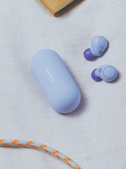Les nouveaux écouteurs sont également disponibles en violet.