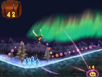 «Donkey Kong: Jungle Beat» ist ein anstrengendes Spiel.