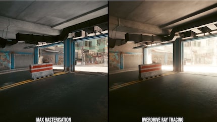 Psycho Mode (left) vs. Overdrive Mode (right).