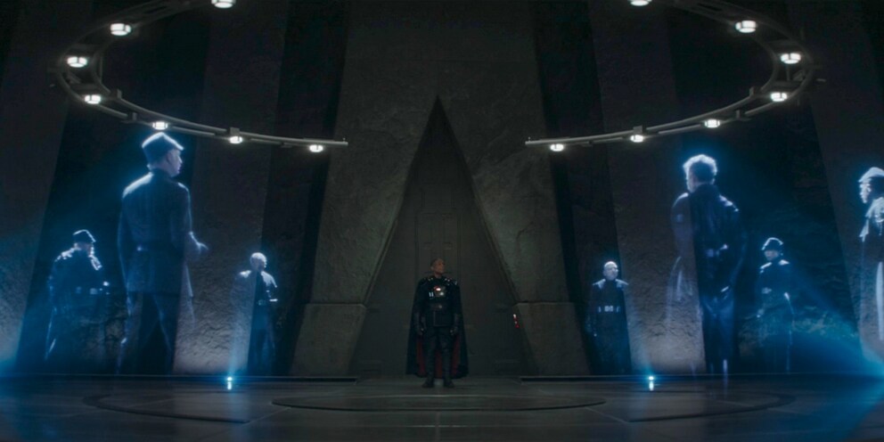 Parmi les illustres membres du Conseil de l’Ombre, on trouve notamment Moff Gideon, Brendol Hux et Gilad Pellaeon