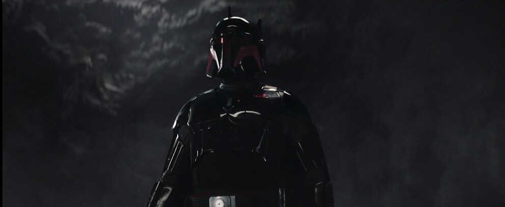 Attendez : « Est-ce que c’est le Moff Gideon en armure de Dark Trooper ? »