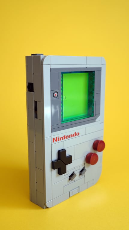 So sieht der Lego Gameboy aus.