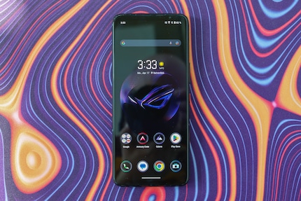 L’interfaccia ROG UI punta su elementi scuri e d’effetto.
