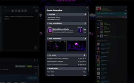 Nuova panoramica del gioco