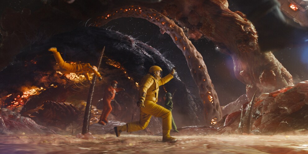 Die «Guardians of the Galaxy» plagten sich schon immer durch irrste und absurdeste Welten.