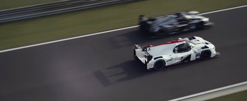 Ein Nissan LMP1, den ich so noch nirgends gesehen habe.