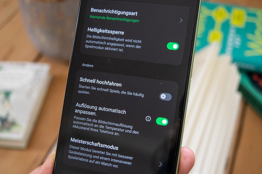 Die Software bietet einige Funktionen wie schnelles Starten von Spielen.