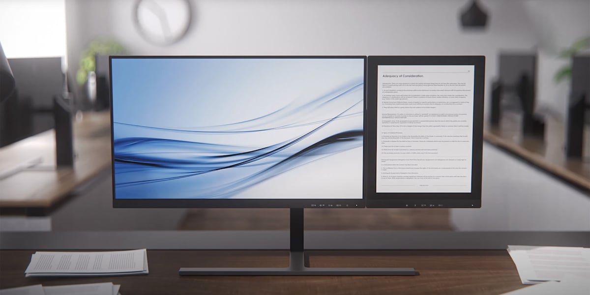 Philips launches e-ink monitor - digitec