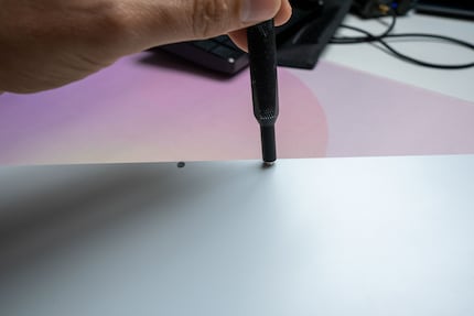 Ce n’est que pour les trous très étroits que je dois recourir à des outils alternatifs.