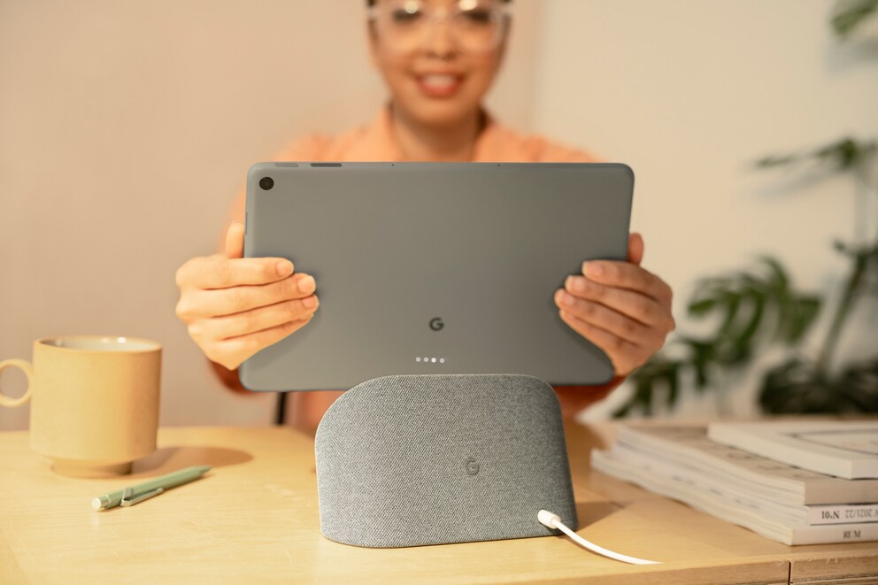 Das Pixel Tablet und das Charging Speaker Dock.