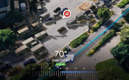 La perspective aviaire 3D vous montre à l'avance à quoi ressemblera votre voyage.