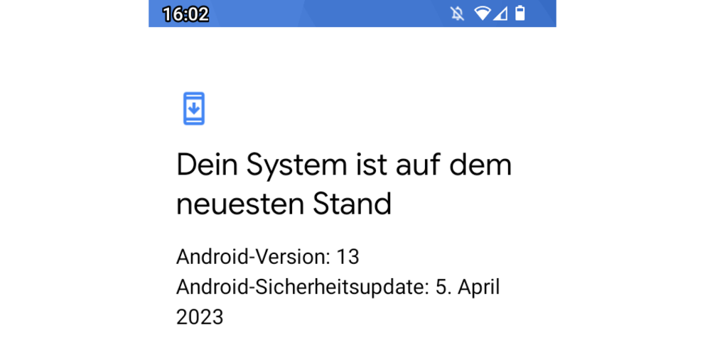 Es hat geklappt.