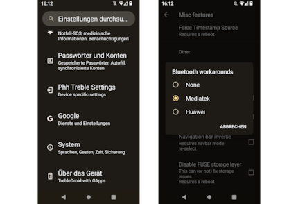Nochmal Glück gehabt – mit dem Mediatek Bluetooth Workaround verschwindet mein Kopfhörerproblem.