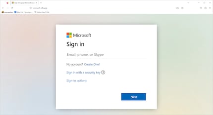 Le site www.microsoft-office (.) zip fait semblant d'être de Microsoft.