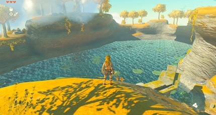 Das Wasser in «Waverace 64» auf dem Nintendo 64 sieht schöner aus.